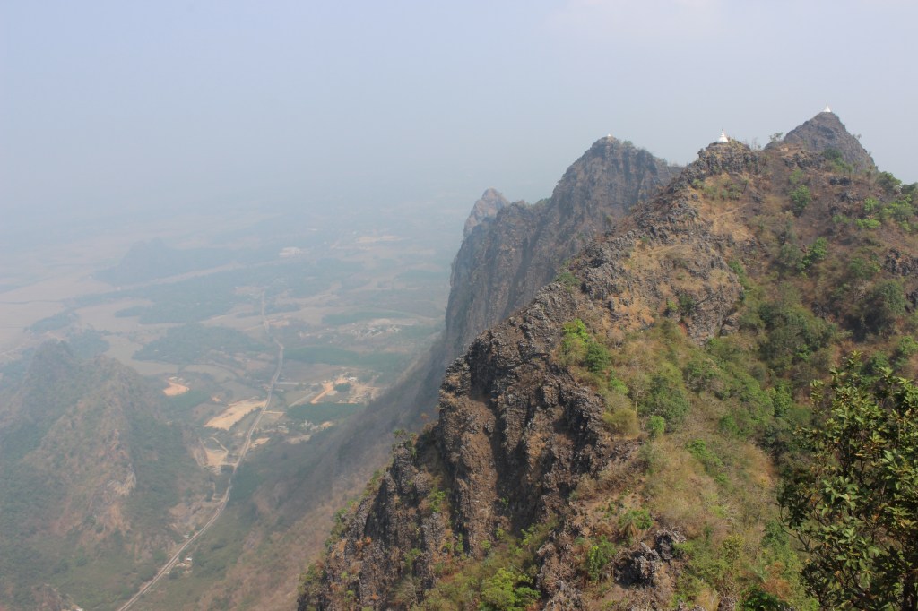 From the top of Mt. Zwegabin.