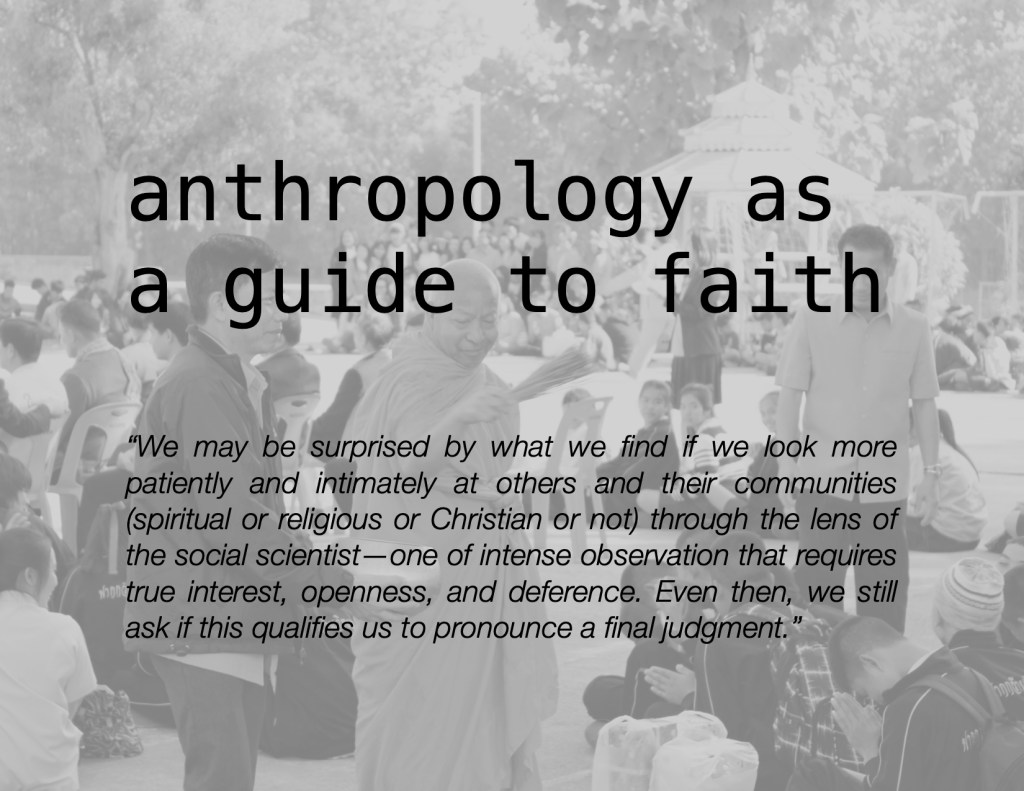 anthropology as a guide to&nbsp;faith