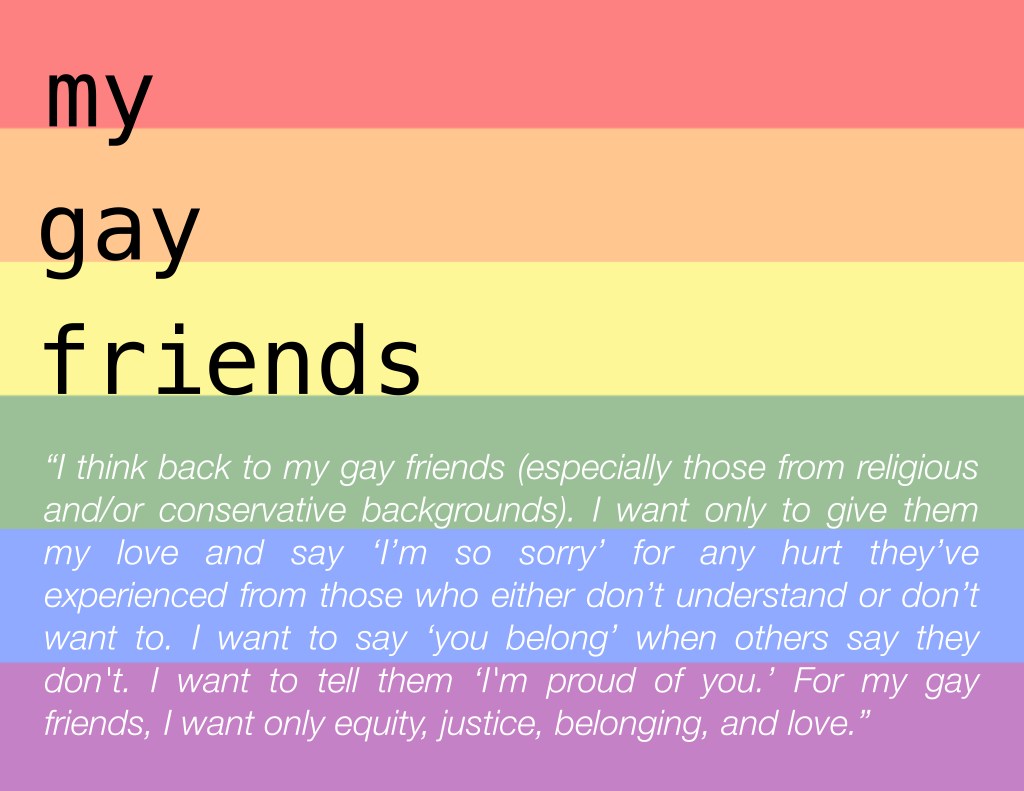 my gay friends